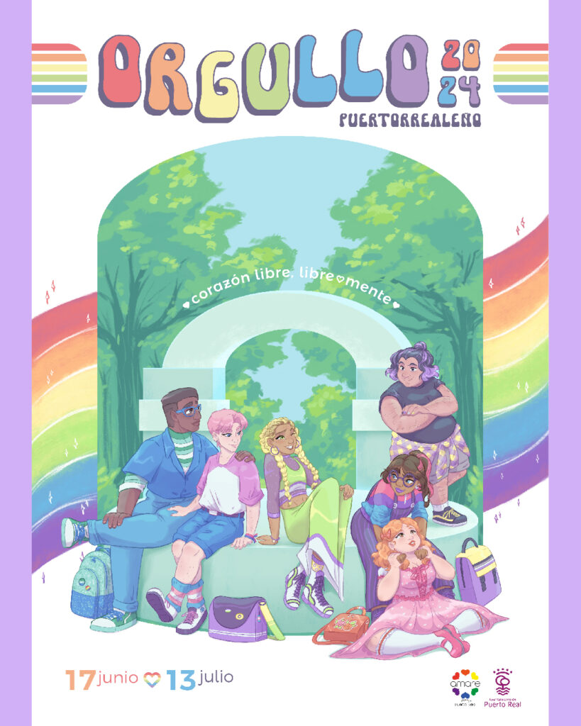 Ilustración día del Orgullo LGTBI+
