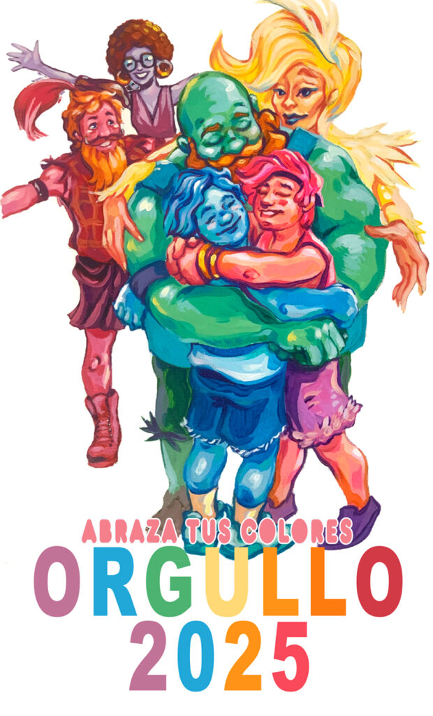 Ilustración día del Orgullo LGTBI+